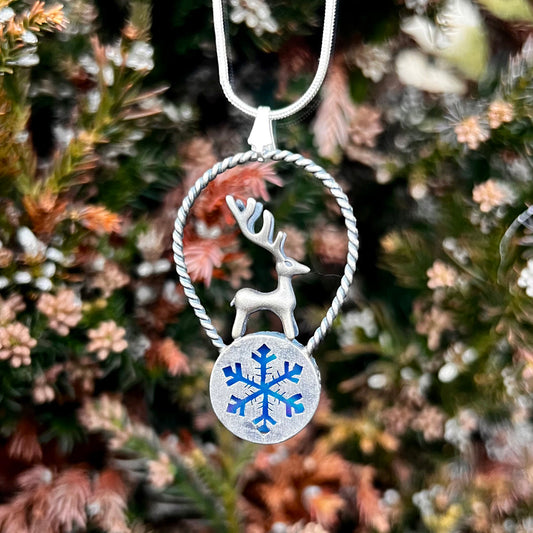 Aurora Borealis Wonderland Pendant Necklace