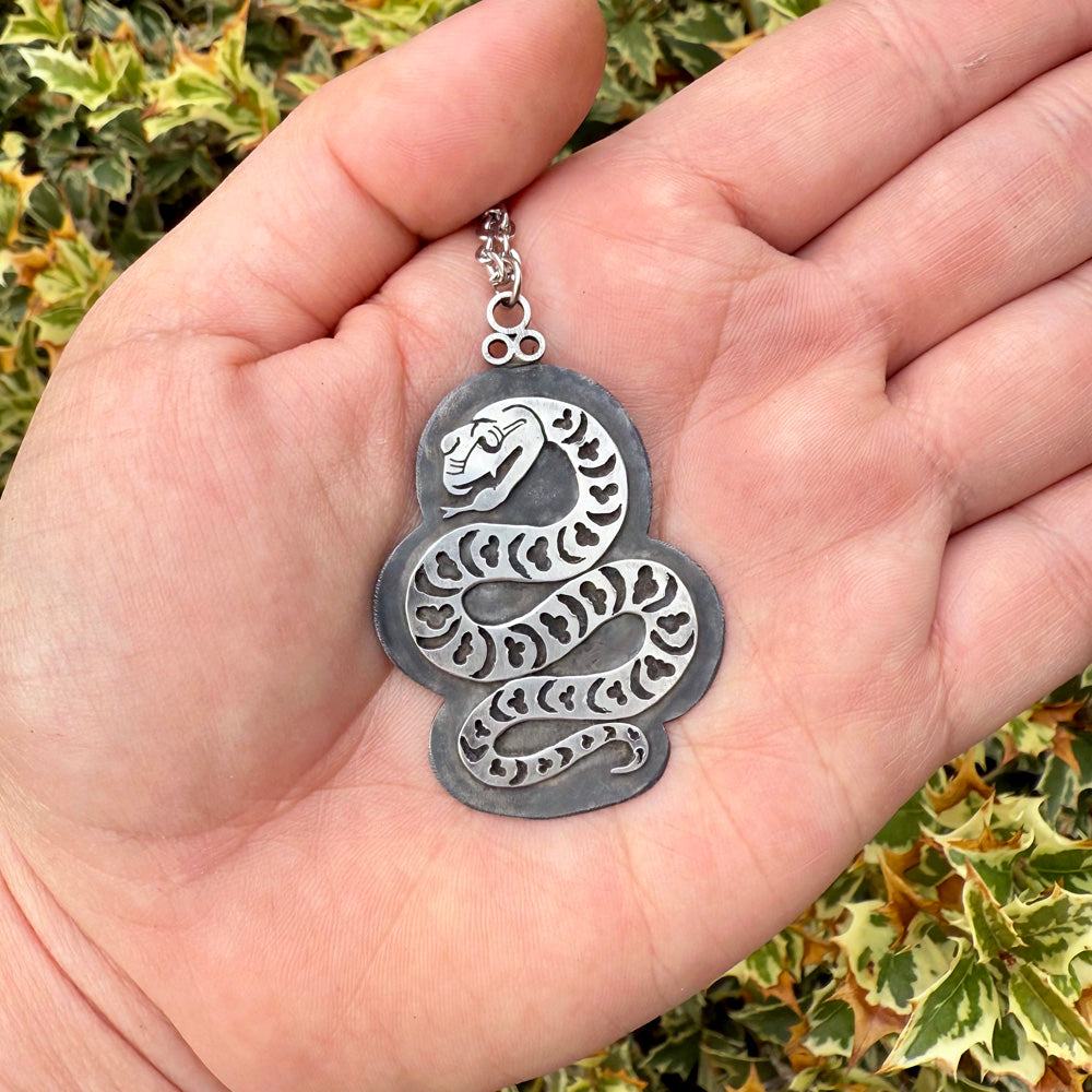 Year of the Snake Pendant Necklace