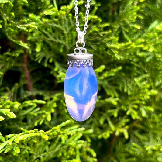 Viva La Vulva Pink Opalite Pendant Necklace CG-2023-C-6
