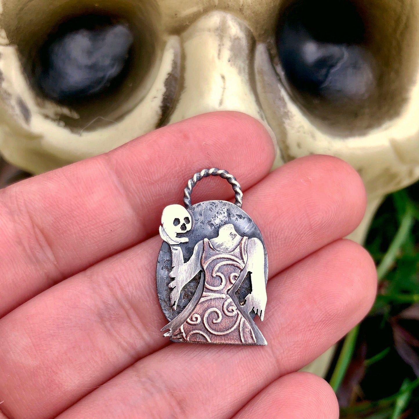 Belle of the Headless Ball Pendant Necklace