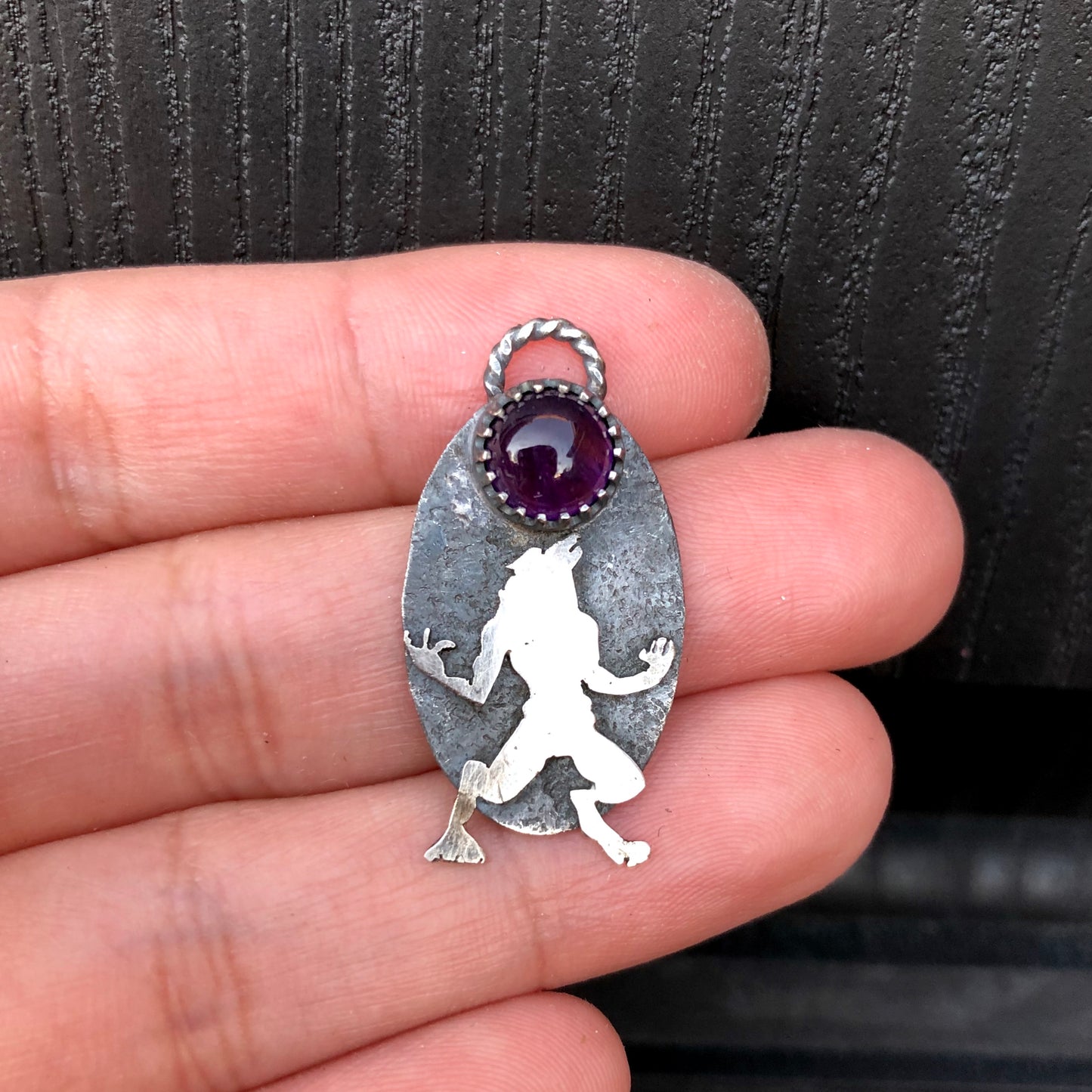 Full Moon Transformation Pendant Necklace