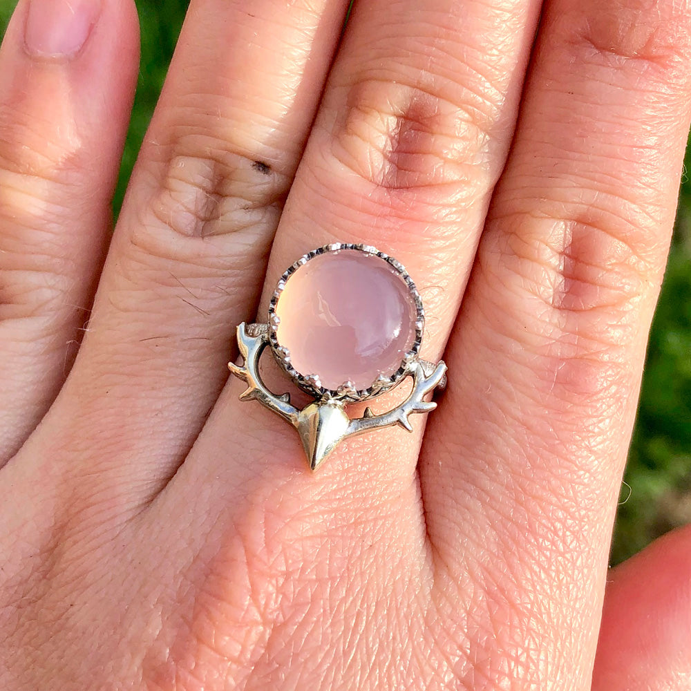 Reindeer's Moon Ring US 8