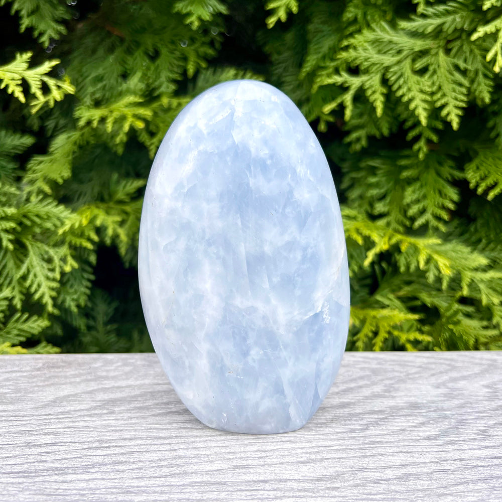 Blue Calcite Freeform Crystal CC-005