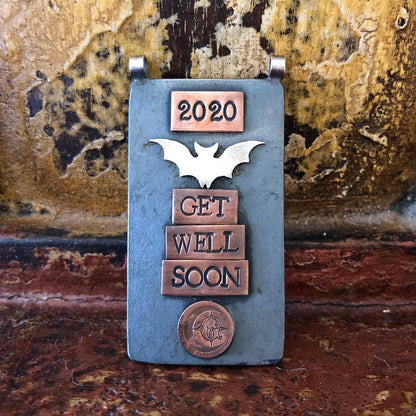The Plague Doctor Tarot Card Pendant Necklace