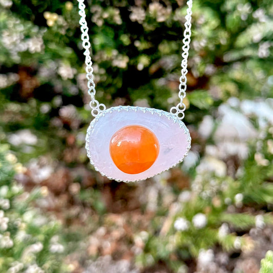 Eggs-traordinary Love Pendant Necklace