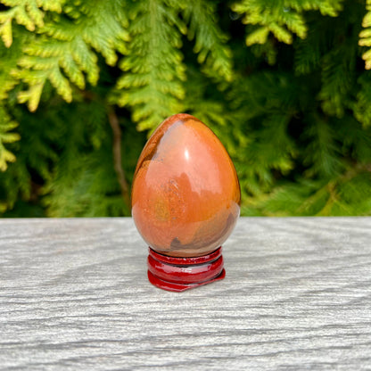 Polychrome Jasper Gemstone Egg CC-002-F