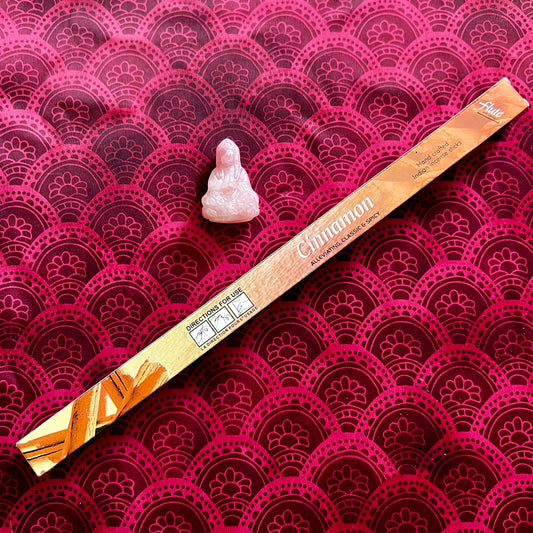Flute Cinnamon Incense Sticks - 8 Count