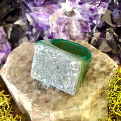 Emerald Fields Rock Candy Ring US 8 RCR-021