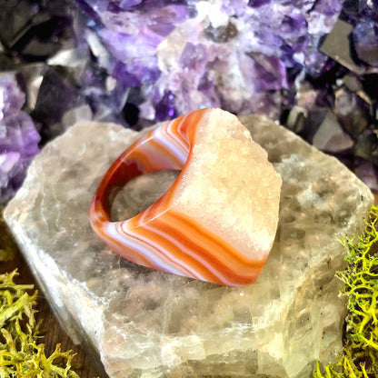 Salmon Nigiri Rock Candy Ring US 7.5 RCR-027
