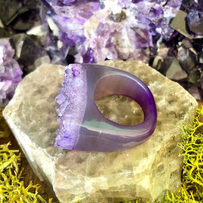 Grape Jelly Rock Candy Ring US 7 RCR-031