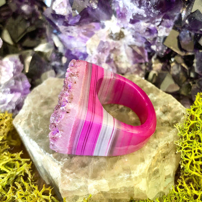 Orchid Dunes Rock Candy Ring US 8.5 RCR-038