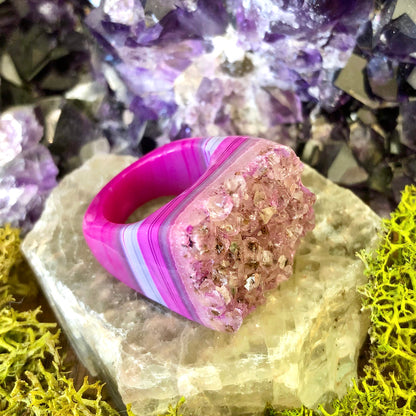 Orchid Dunes Rock Candy Ring US 8.5 RCR-038