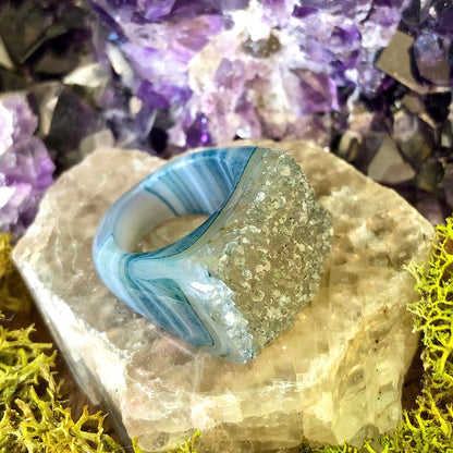 Gentle Waves Rock Candy Ring US 7.5 RCR-044