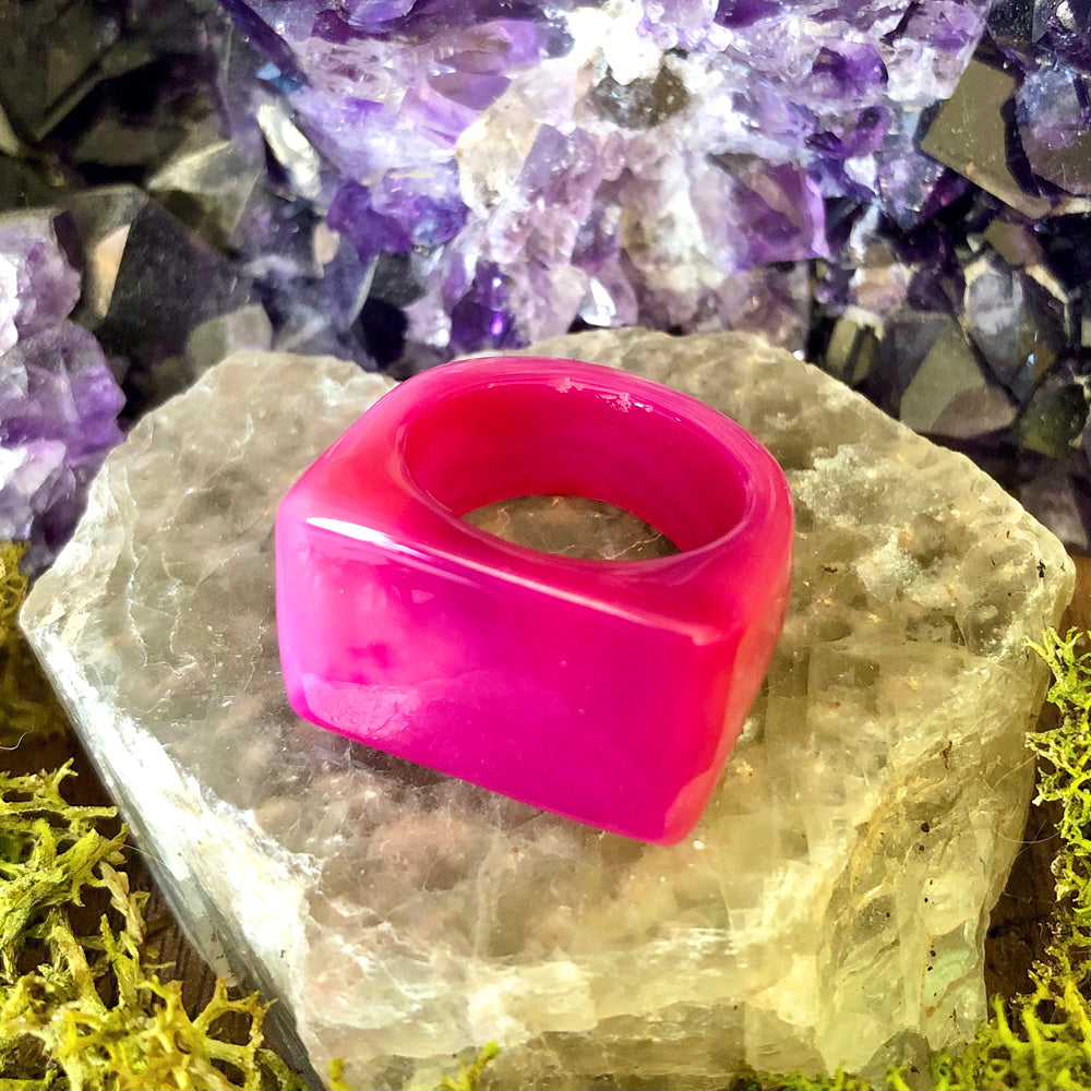Malibu Pink Rock Candy Ring US 8 RCR-048