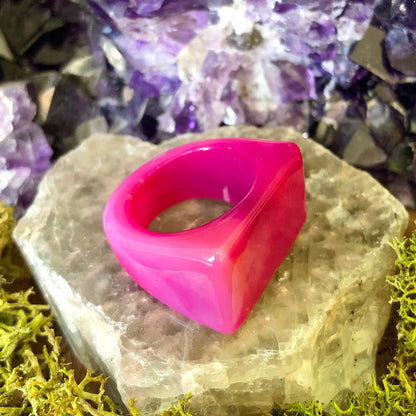 Malibu Pink Rock Candy Ring US 8 RCR-048