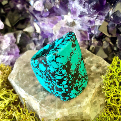Matrix Turquoise Rock Candy Ring US 7 RCR-061